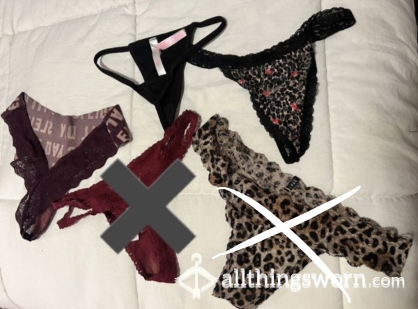 Pick Your Poison 😈🖤 Lace, Thong, & V-string