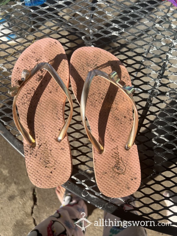 Pink Flip-flops, Smelly, Dirty