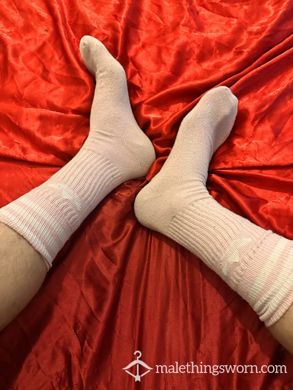 Pink Men’s Adidas Socks 🧦