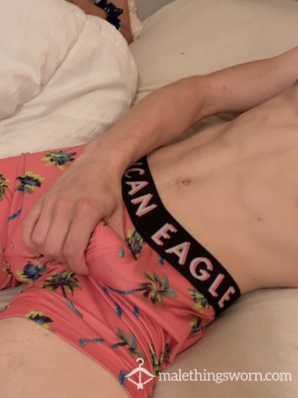 Pink Palm Trees AE Boxers