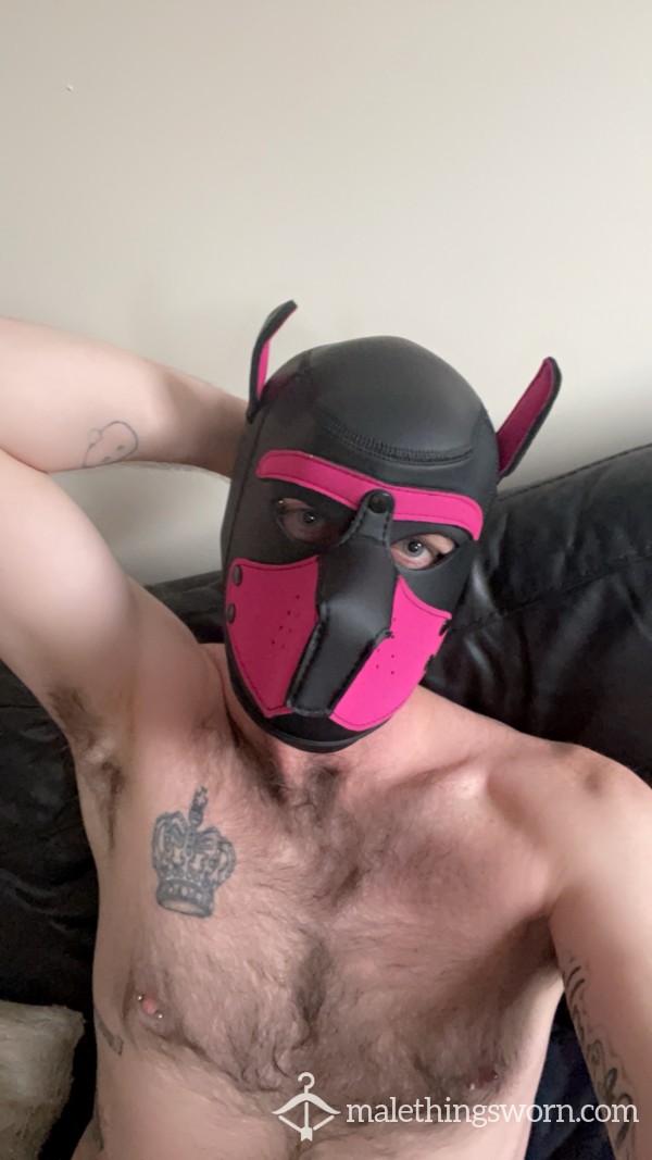 Pink Pup Mask