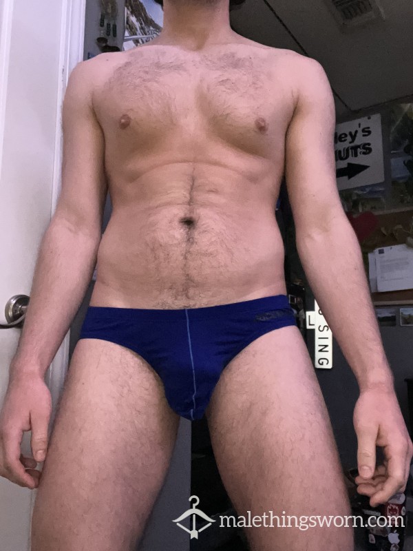Piss Soaked Blue Briefs