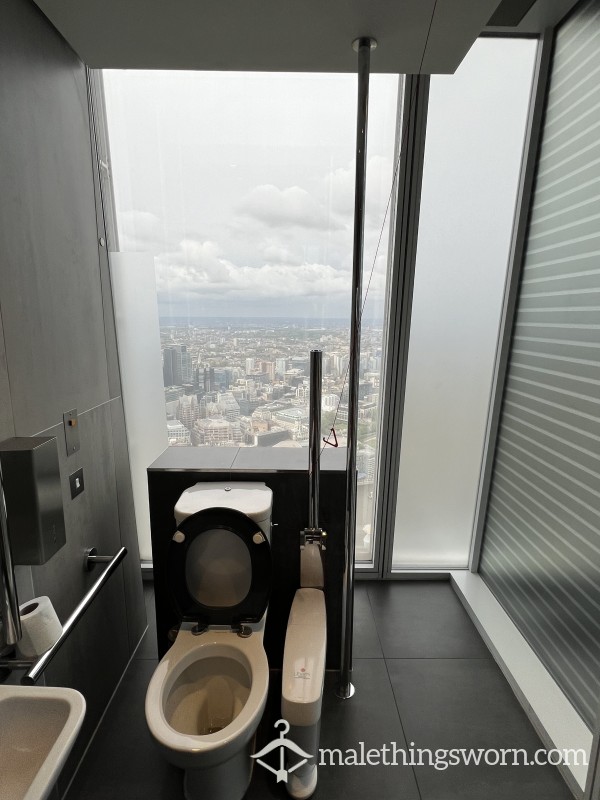 Pissing At The Shard In London