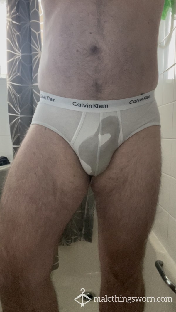 Pissing In My White Briefs!
