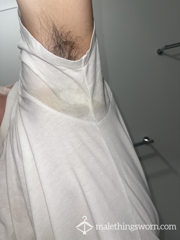 Pit Stained White Shirt