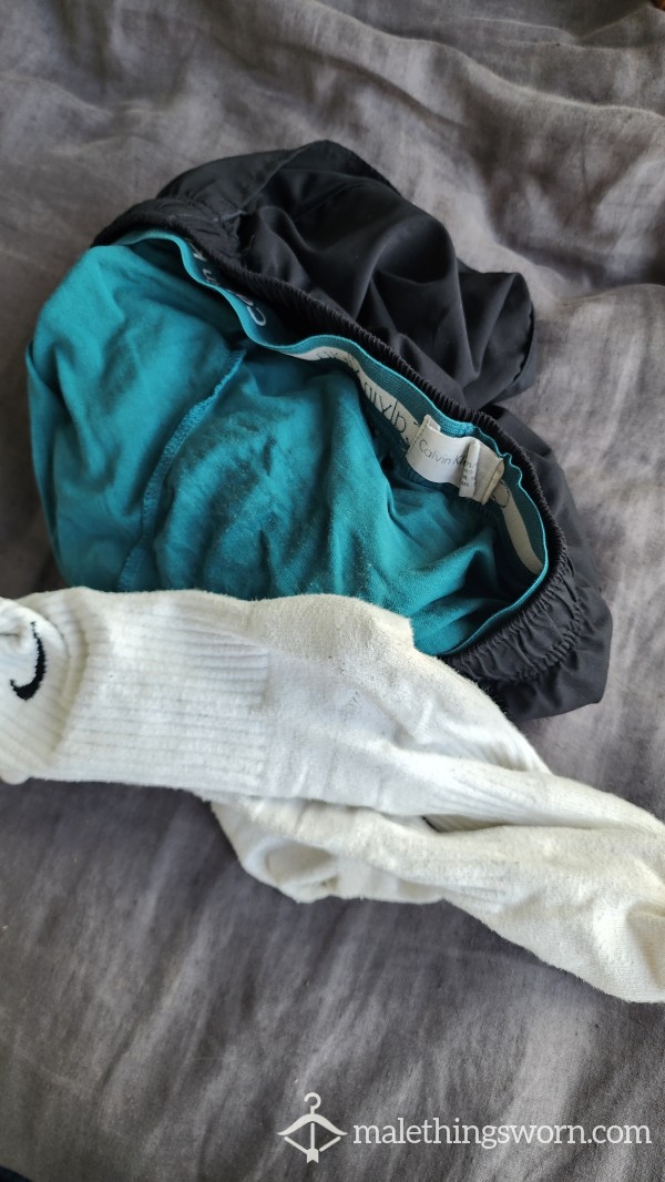 Post Gym Underwear, Socks And Shorts