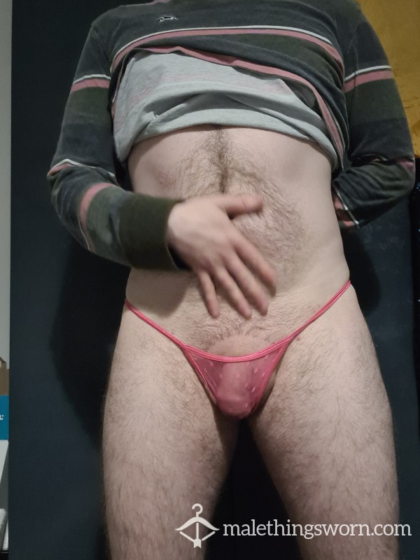Reserved...Pretty Pink Sub Thong