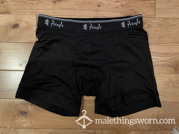Pringle Sport Black Compression Shorts (S) Ready To Be Customised For You!