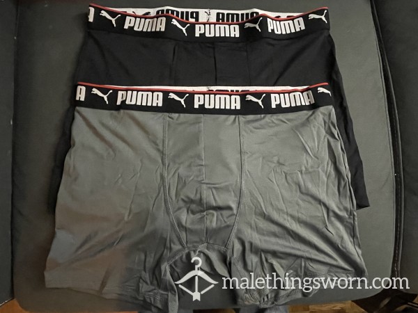Puma Set Of 2, Moisture Wicking, Size XL Worn To Your Preference!