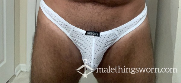 * ON SALE * Pure White - Almost See Through Thong😉