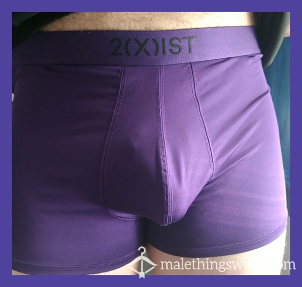 Purple 2xist Trunks - L