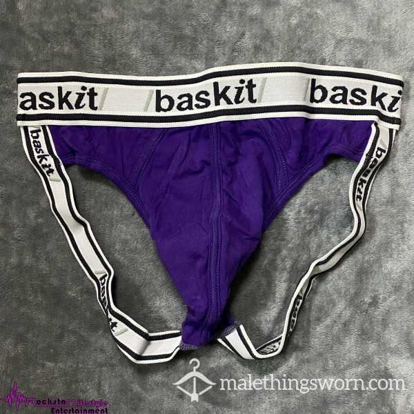 Purple Baskit Jockstrap - Well Worn!