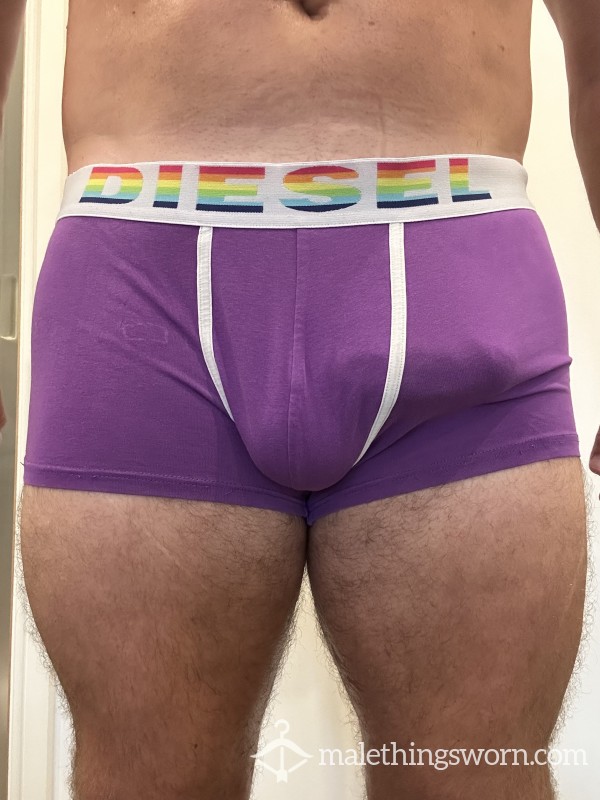😜 PURPLE DIESEL BOXER BRIEFS – FREE UK SHIPPING WITH TRACKING. INTERNATIONAL SHIPPING AVAILABLE. 😜