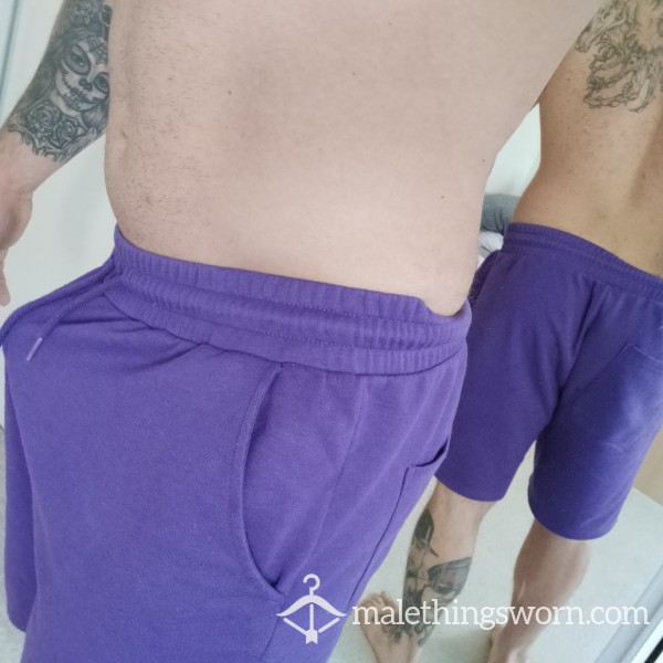 Purple Shorts For Sleeping