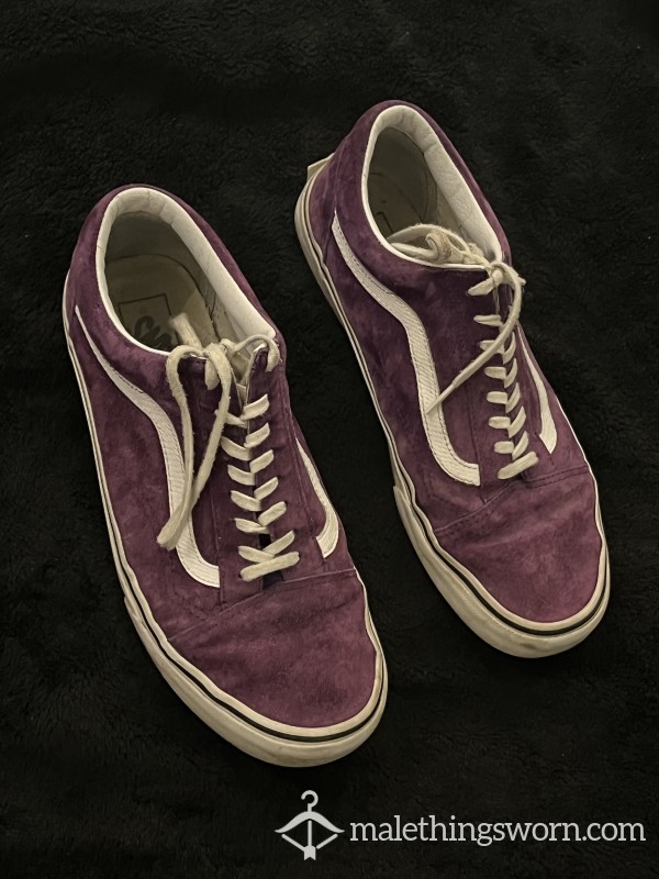 Purple Suede Vans