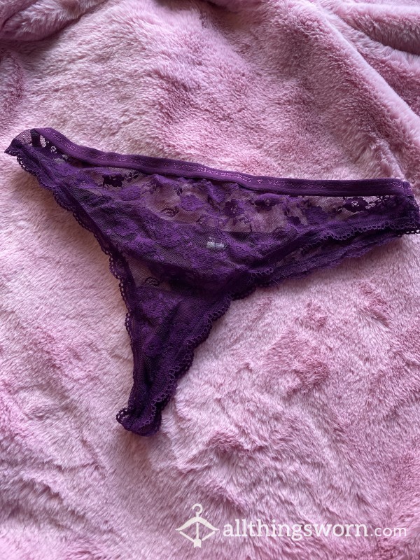 Purple Thong ❤️👄👙