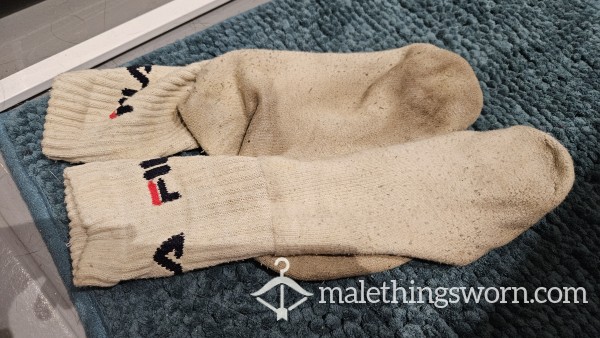 ** SOLD** Put On And Sniff My Worn Socks!