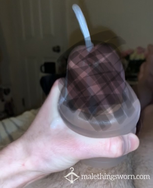 Quick Juicy Milky Cumshot From Toy