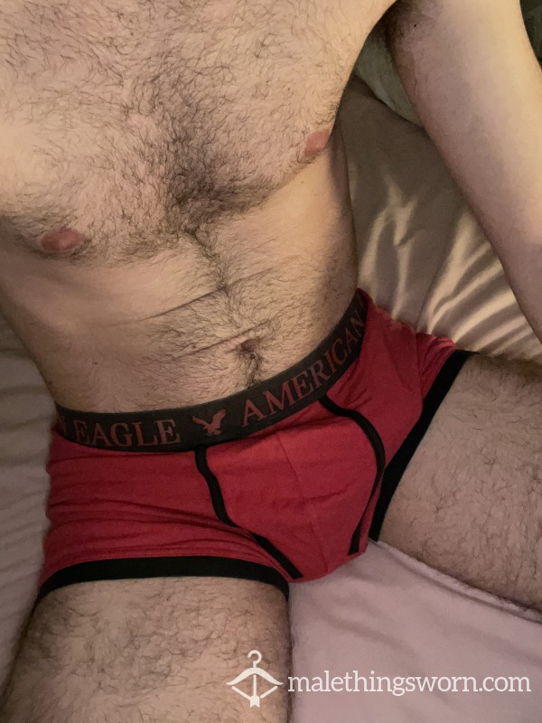 Red American Eagle Boxers