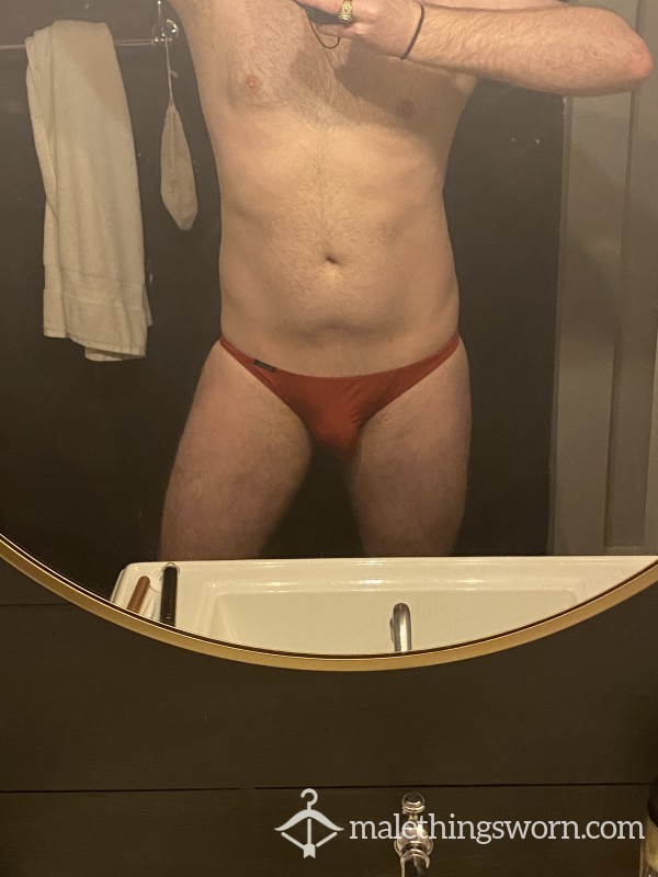 Red Musty Thin Briefs