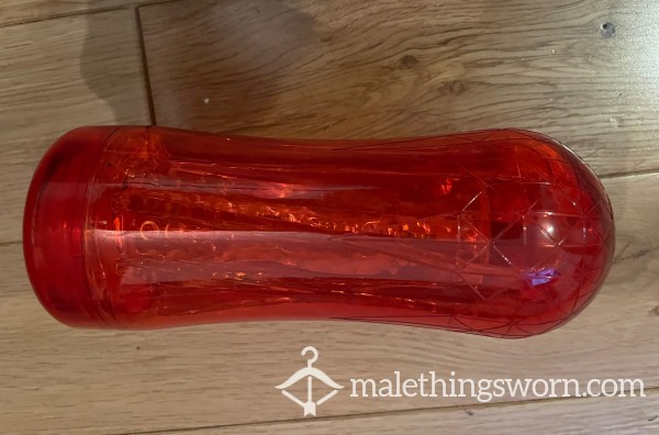 Red Rocket Cup Masturbator Flesh Light Masturbation Toy photo