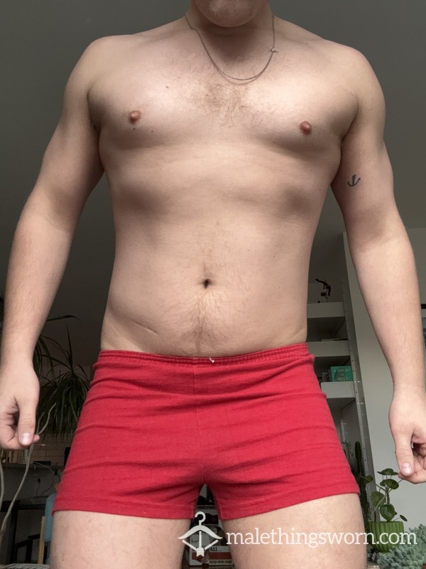 Red Rugby Shorts
