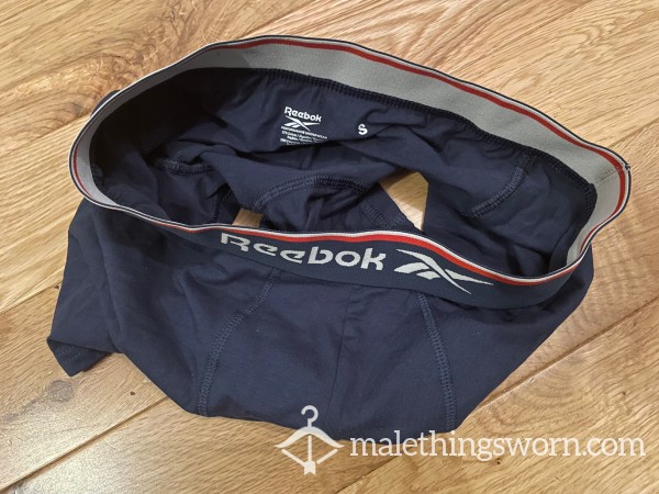 Reebok Training Tight Fitting Navy Boxer Shorts Trunks (S) Ready To Be Customised For You!