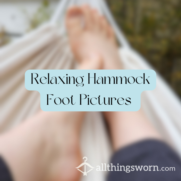 Relaxing Hammock Foot Pics