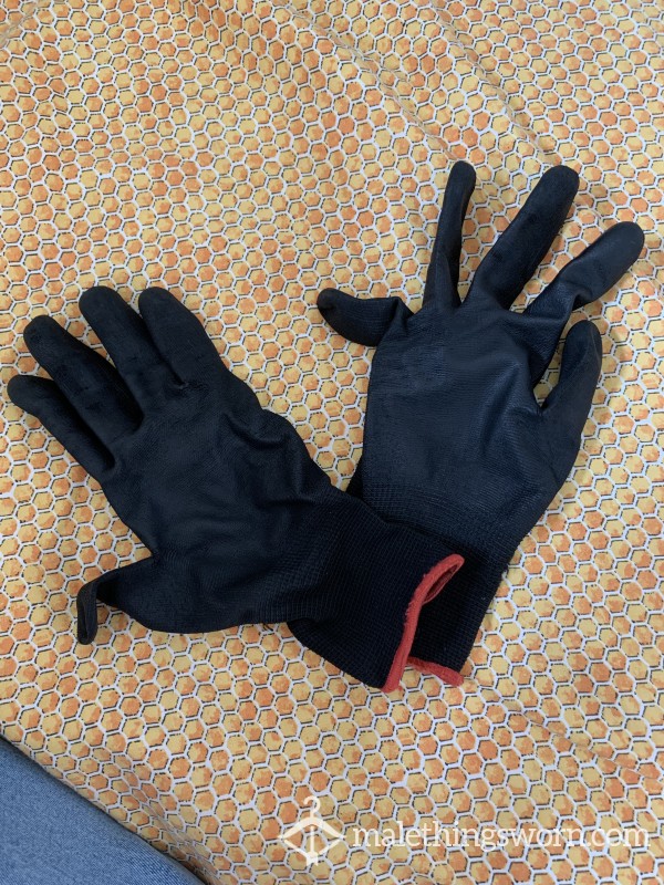 Rubberised Work Gloves photo