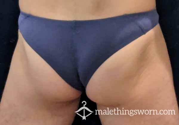 Rufskin Sexy Blue Cheeky Butt Brief - Size SMALL