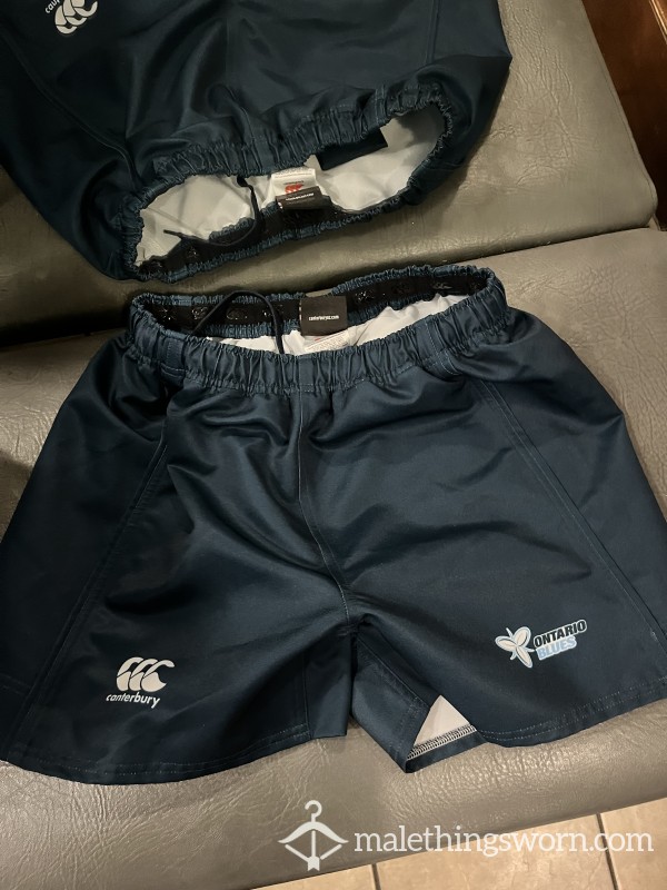 SOLD- Used And Dirty Rugby Shorts