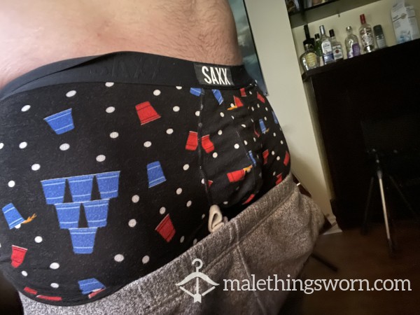 Saxx Size Large - Ball Hugging Briefs