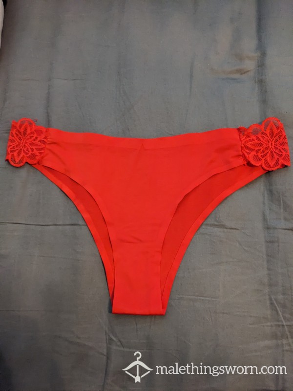 Seamless Red Panties