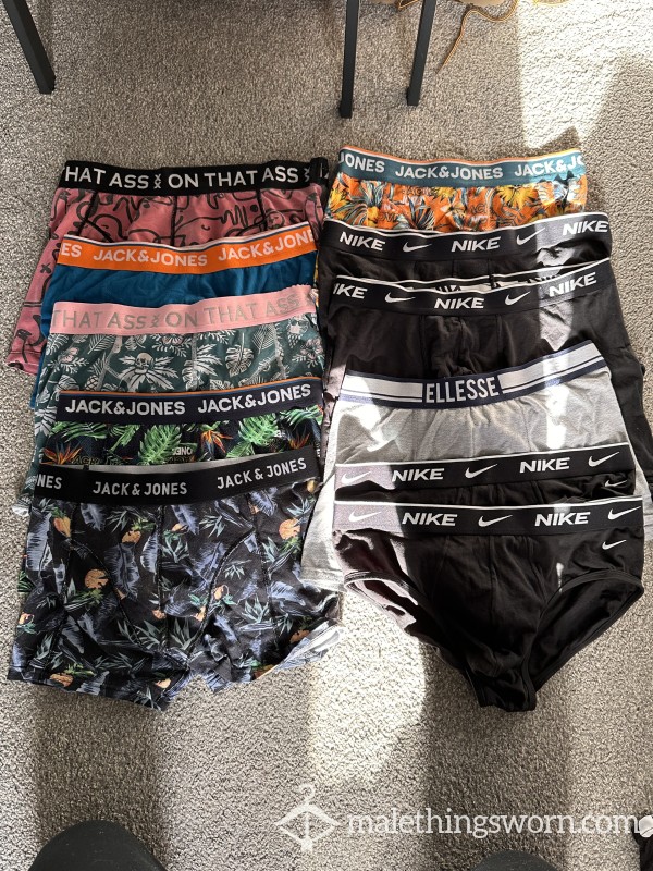 Selection Of Branded Underwear