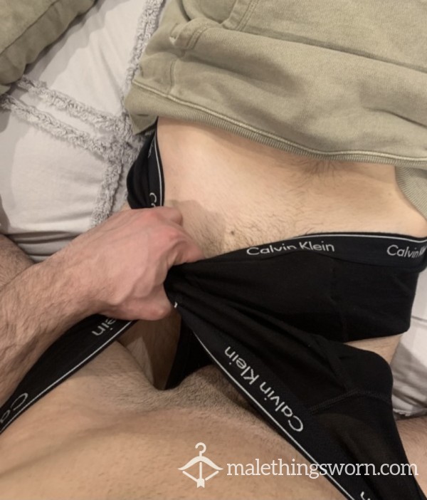 Matching Set Of Calvins Briefs Used In A Hot Session 😈💦