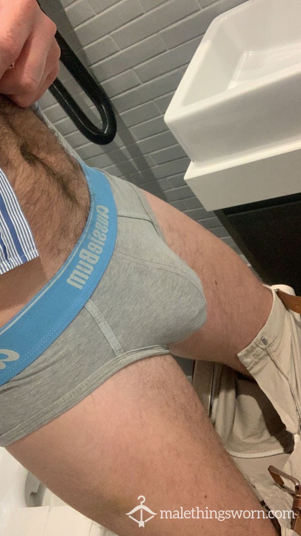 Week Worn Briefs With My Load In Them