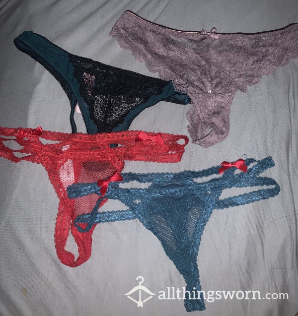 Sexy Lingerie Thongs Worn On Request