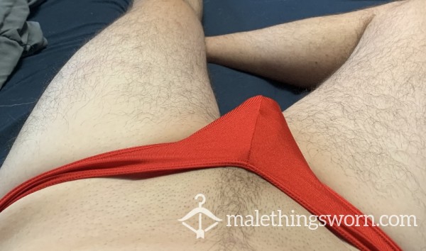 Sexy Little Red Thong