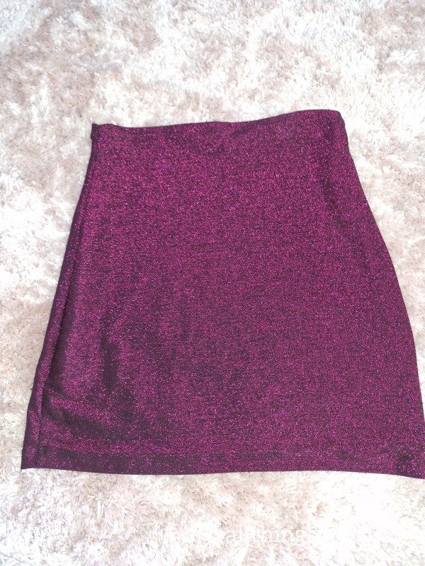 Sexy Purple Sparkle Skirt 🥹❤️