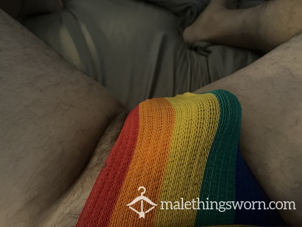 Sexy Used Rainbow Thongs