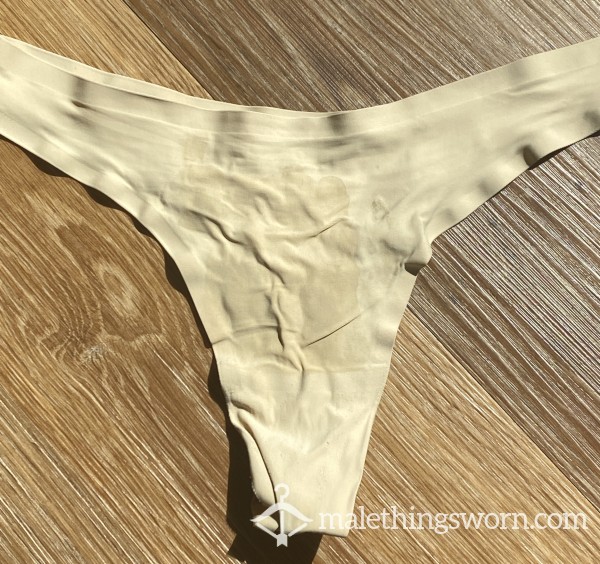 Shared Thong Worn For Sex. NOW SOLD. Amazing!