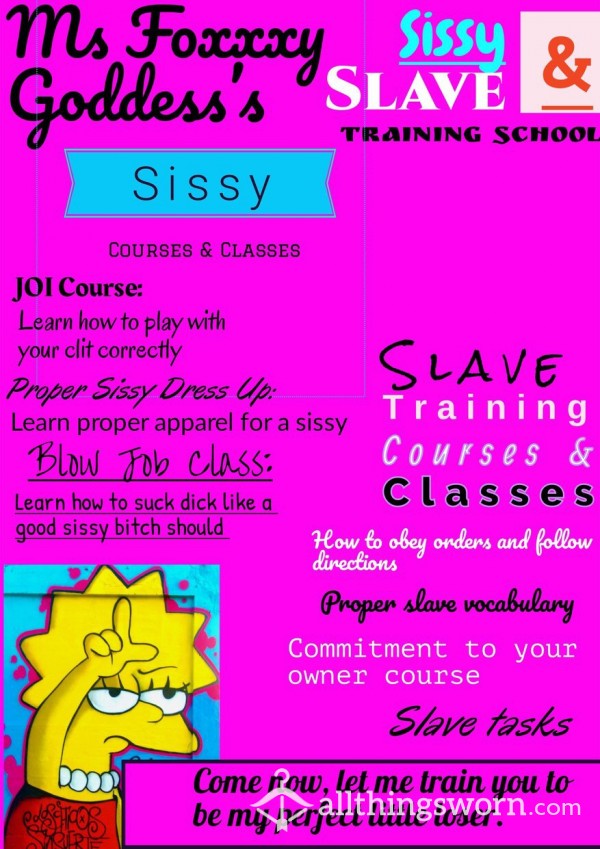 Sissy & Slave School