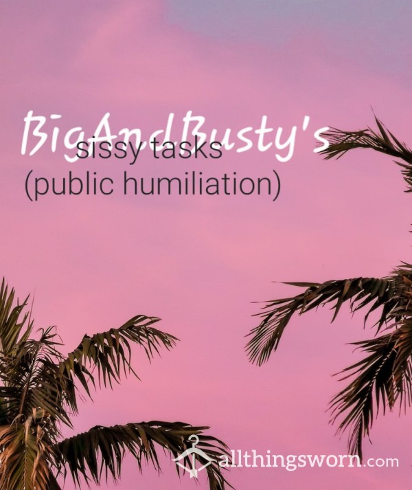 Sissy Tasks - Public Edition