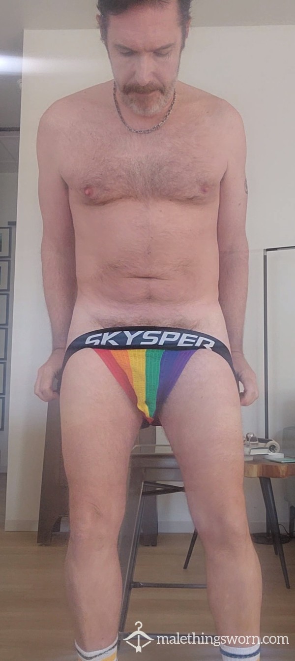 Skype Rainbow Jockstrap