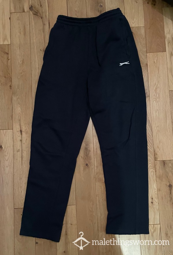 Slazenger Navy Tracksuit Sweat Pants (S) Used And Smelly