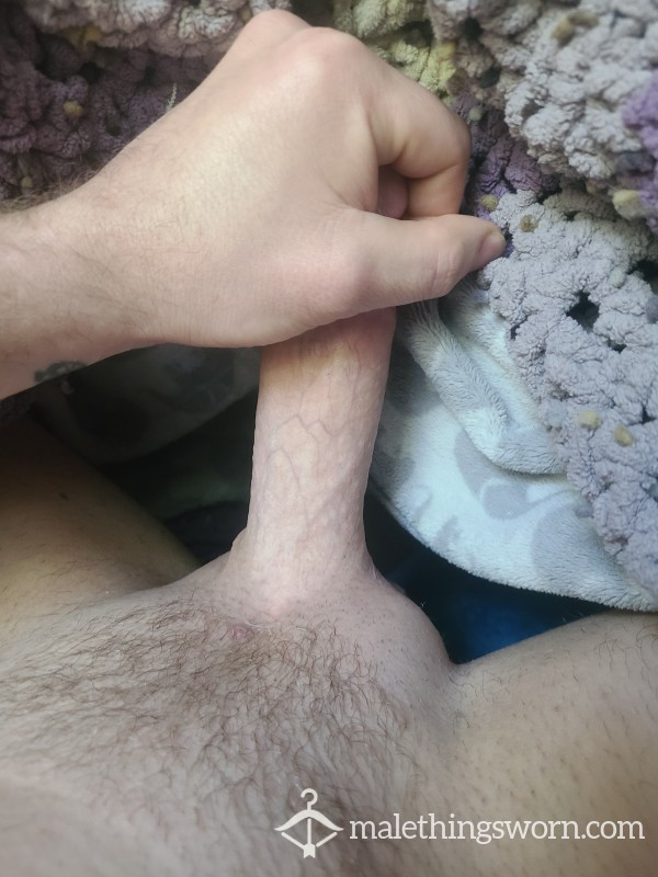 Slowly Stroking And Playing With Pre Cum