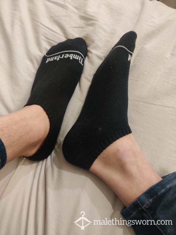 Damp Smelly Black Socks