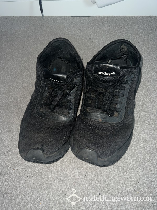 Smelly Gym Adidas Trainers SIZE 10
