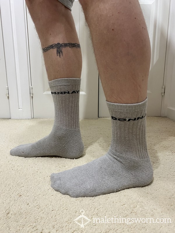 Smelly Light Grey Donnay Socks