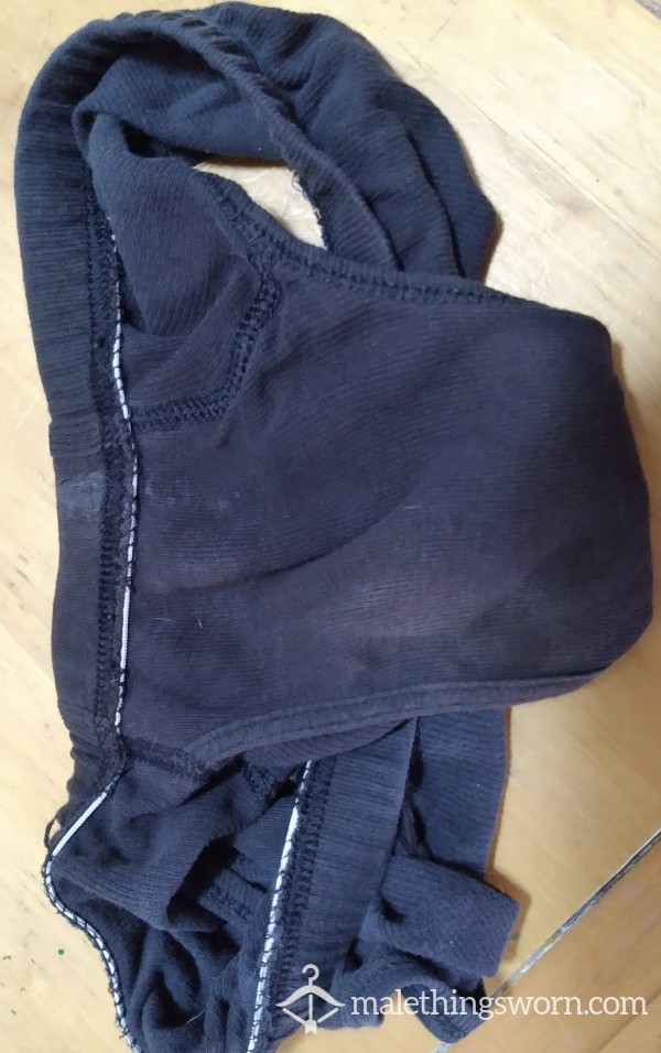 Smelly Underwear Soiled With Spunk After Sex
